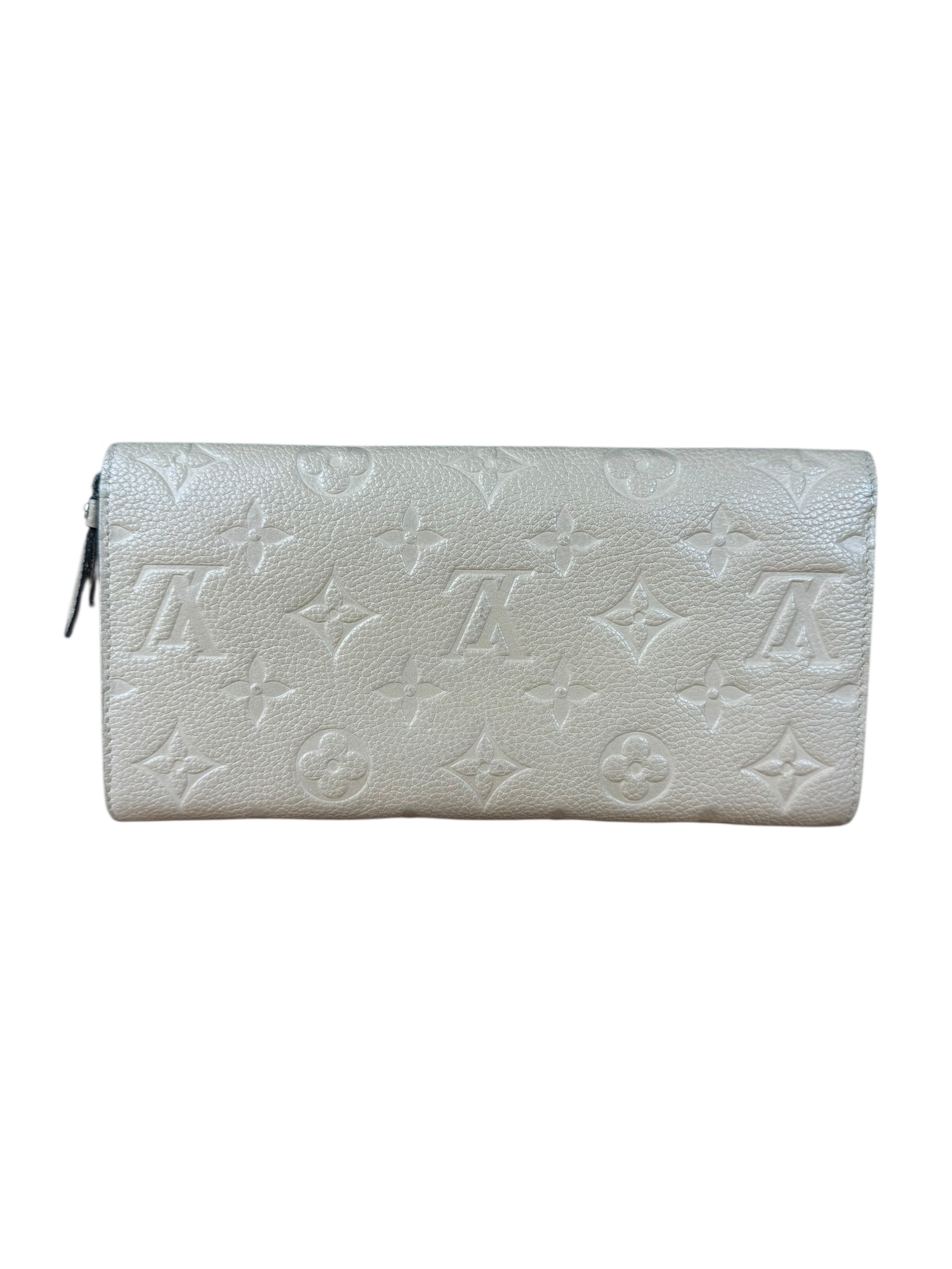 Louis Vuitton Empreinte Leather Beige Sarah Wallet