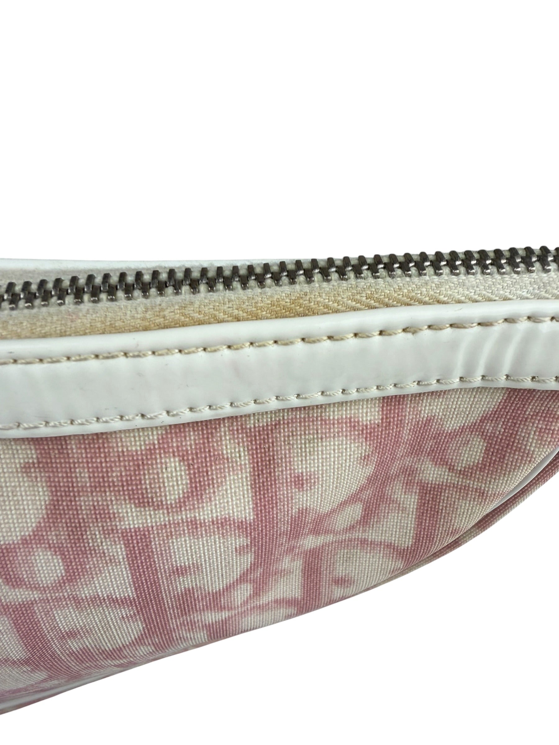 Christian Dior Vintage Monogram Diorissimo Trotter Saddle Pochette