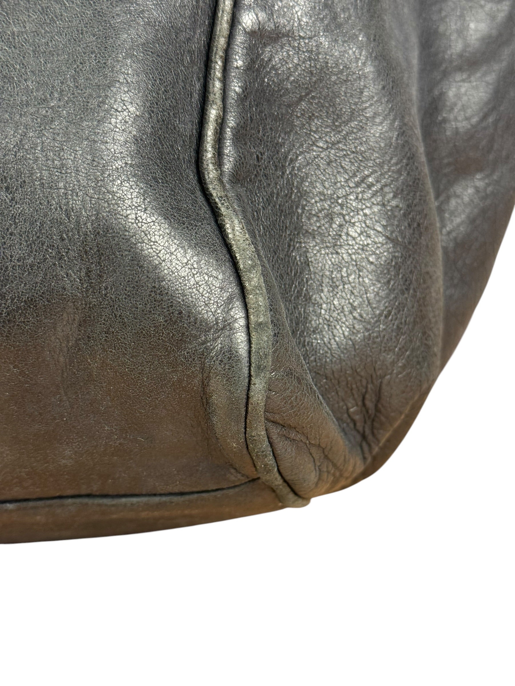 Balenciaga Dark Grey Sunday Le City Bag
