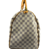 Louis Vuiiton Damier Azur Keepall Bandouliere Hand Bag 55