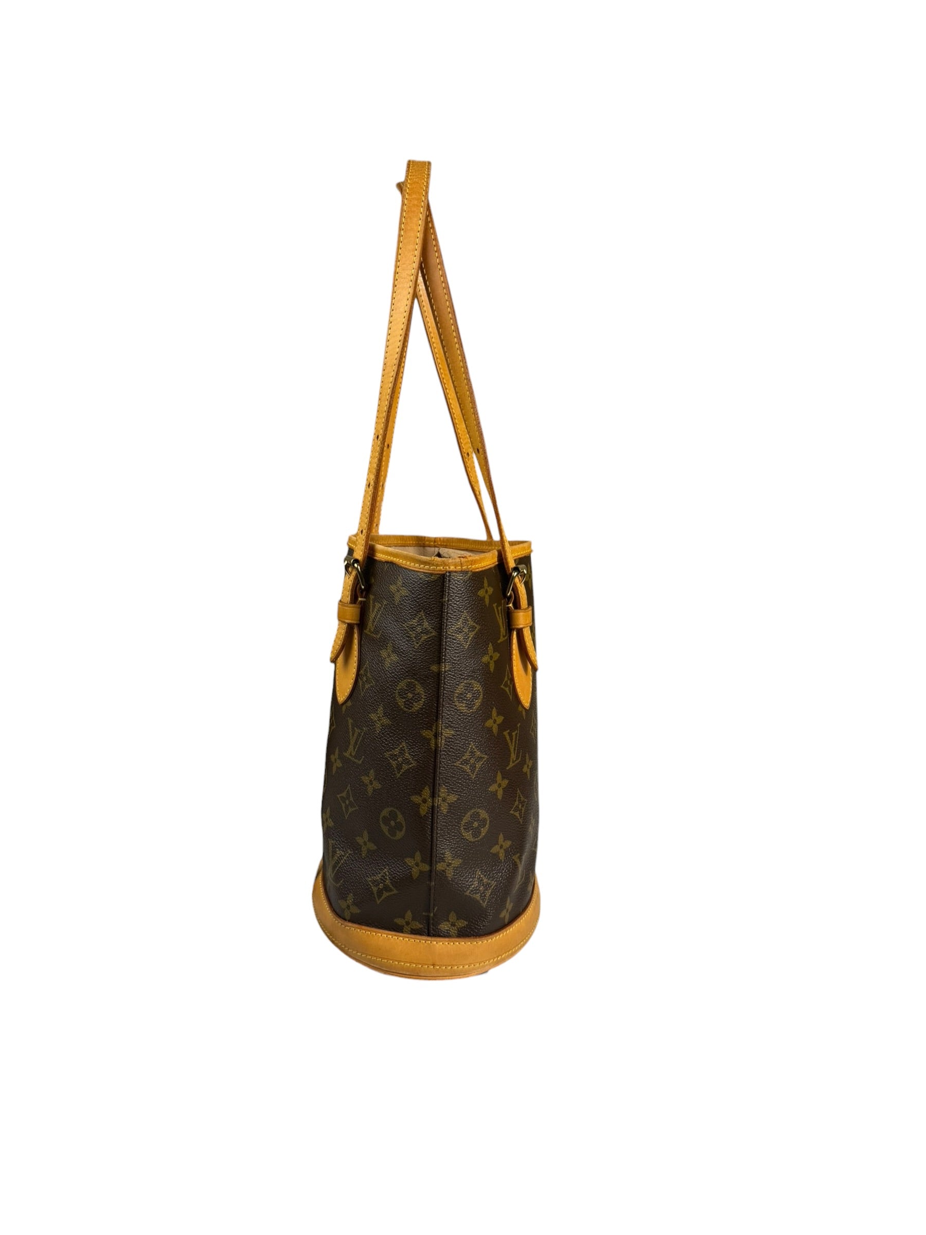 Louis Vuitton Monogram Petit Bucket Bag PM