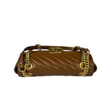 Gucci Brown Leather Marmont Shoulder Bag