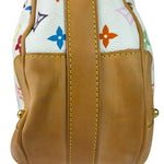 Louis Vuitton White Murakami Greta Hobo Shoulder Bag