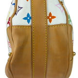 Louis Vuitton White Murakami Greta Hobo Shoulder Bag