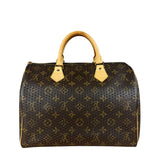 Louis Vuitton Perforated Monogram Speedy 30 Orange
