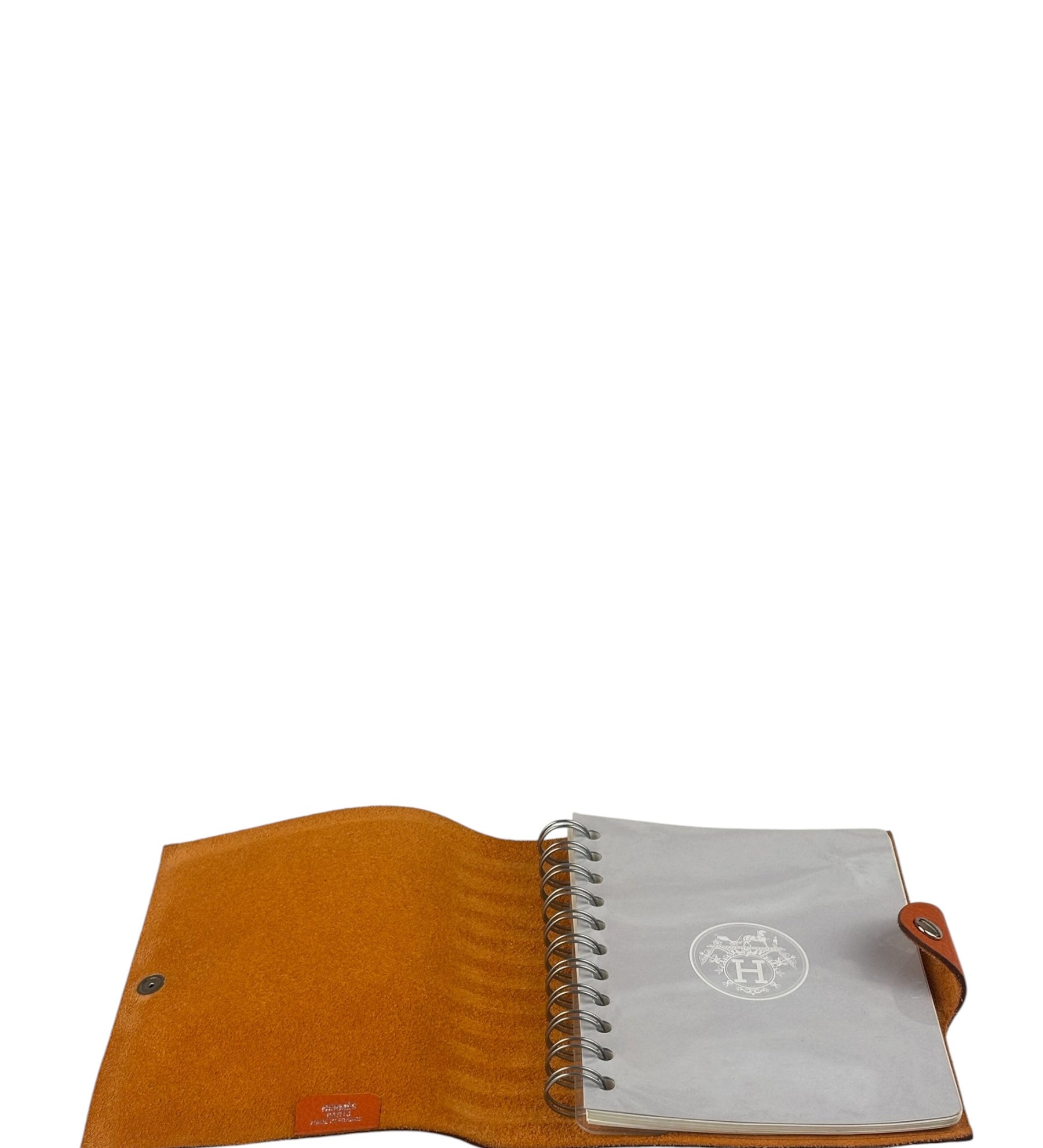 Hermes Orange Cover Ulysse Notebook