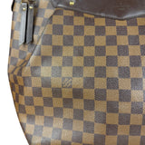 Louis Vuitton Canvas Damier Ebene Totally Shoulder/Tote Bag