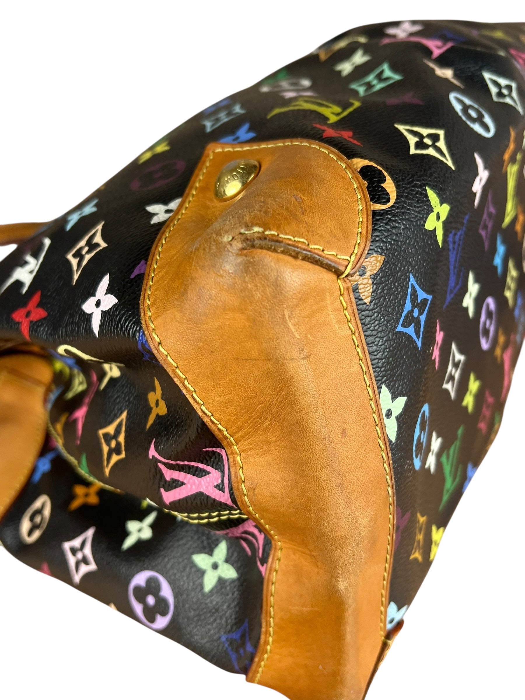 Louis Vuitton Black Murakami Ursula Handbag