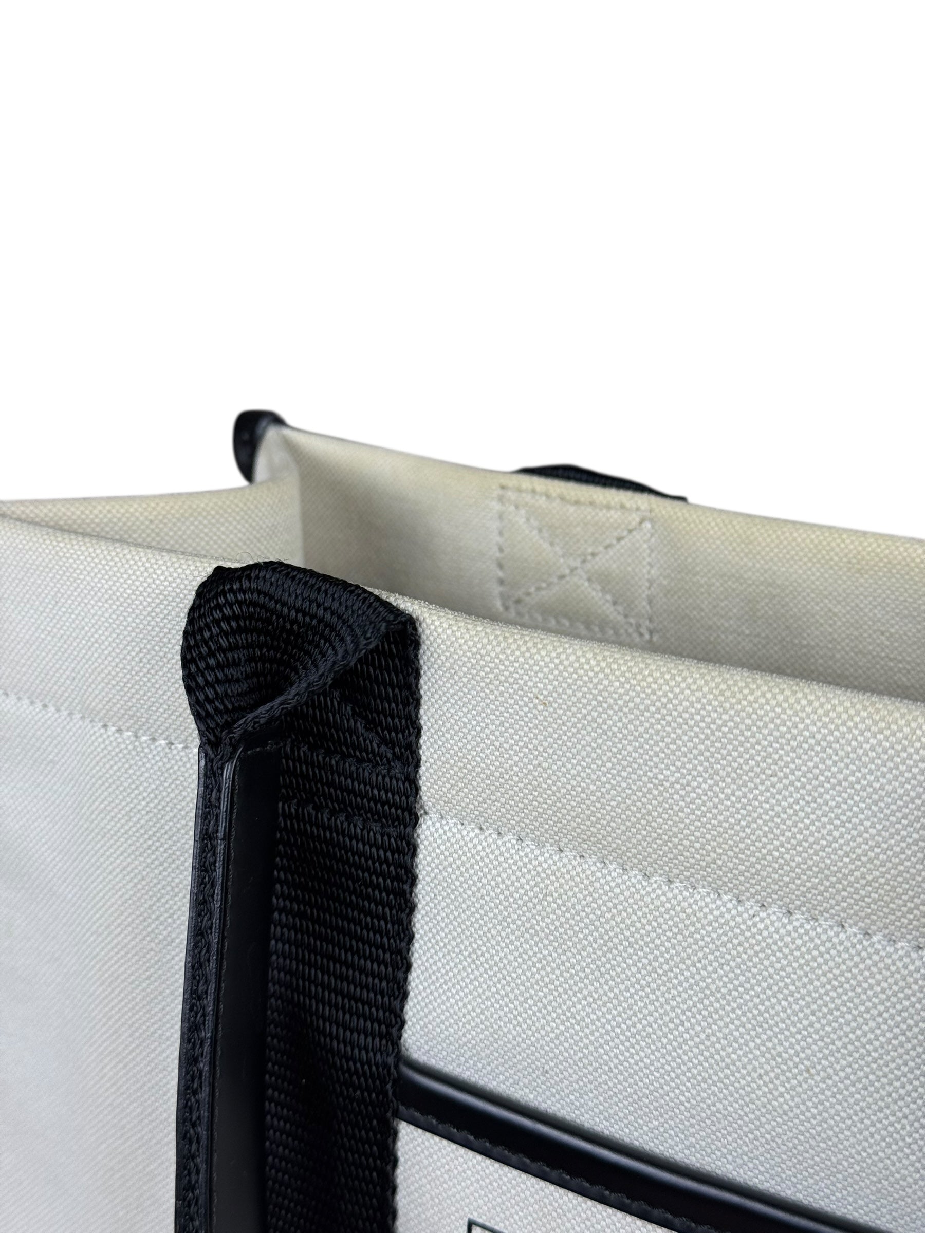 Balenciaga Canvas Black Cabas S Tote Bag