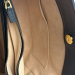 Gucci Black Leather Bamboo Diana 2Way Tote Bag