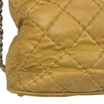 Chanel Beige Iridescent Quilted Leather 2Way Sea Hit Tote 2012
