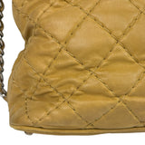 Chanel Beige Iridescent Quilted Leather 2Way Sea Hit Tote 2012