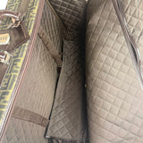 Fendi FF Canvas Suitcase