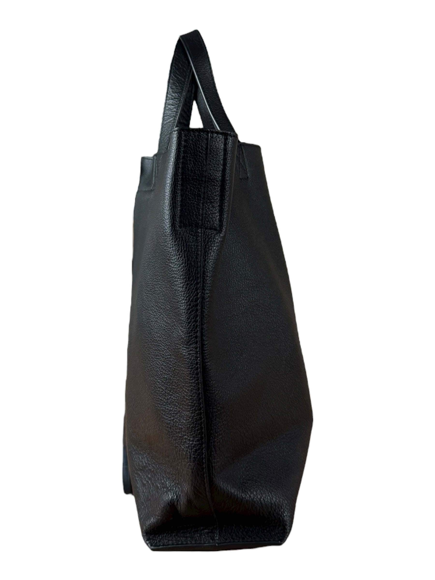 A.P.C. Leather Tote Black