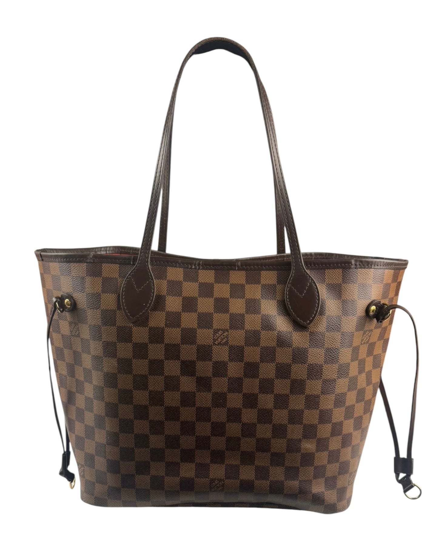 Louis Vuitton Damier Ebene Neverful MM Tote Bag