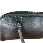 Fendi Vintage Leather Selleria Stitch Handbag