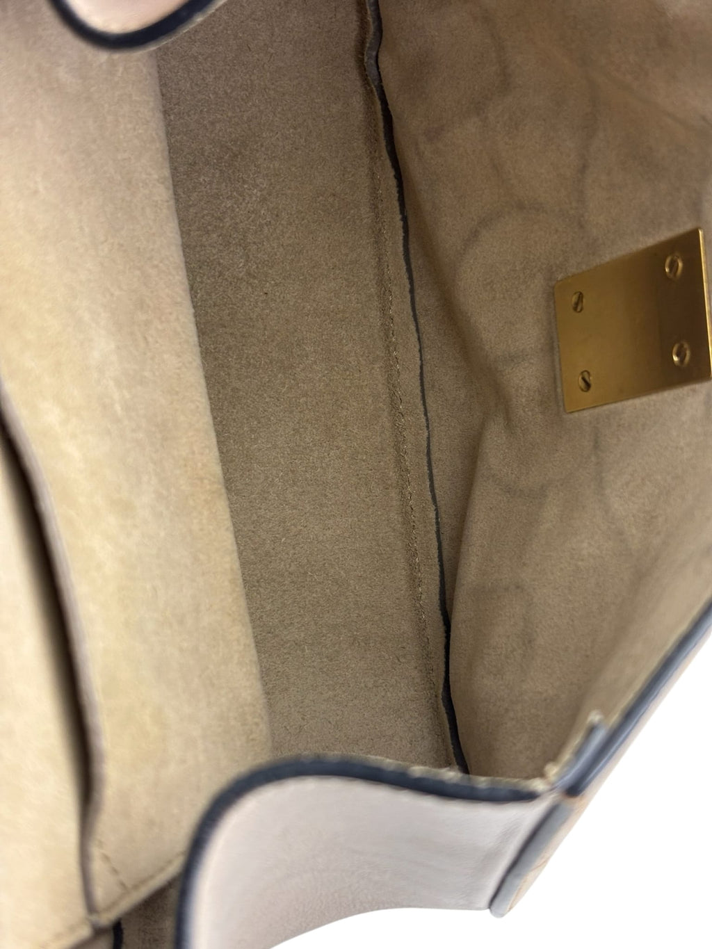 Chloe Patchwork Drew Suede Shoulder Bag
