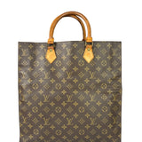 Louis Vuitton Monogram Sac Plat Tote Bag