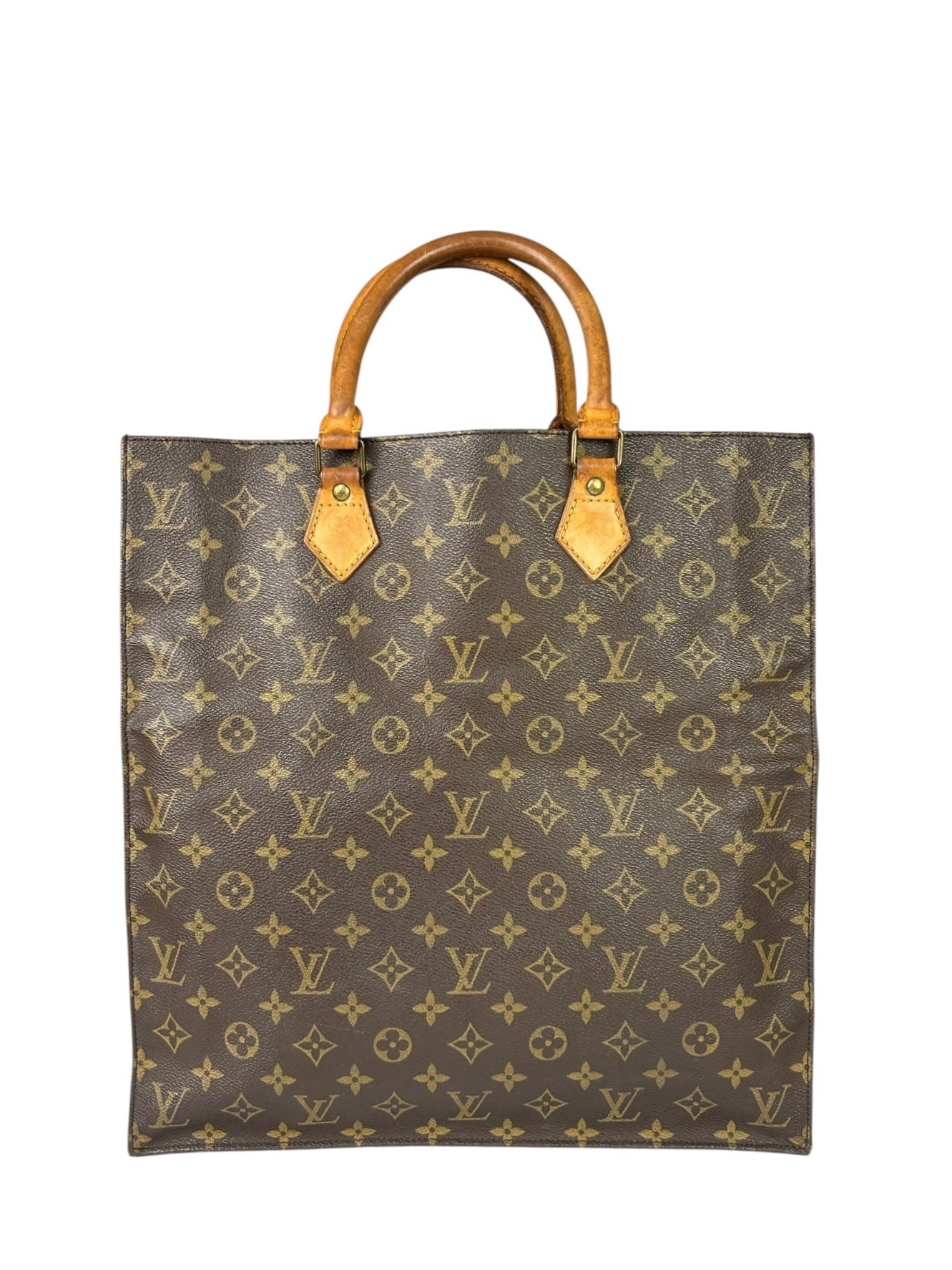 Louis Vuitton Monogram Sac Plat Tote Bag