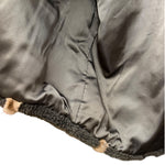 Vintage Brown Sherpa Fur Trimmed Coat