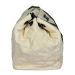 Chanel Beige Quilted Leather  Chain Shoulder Bag 2008