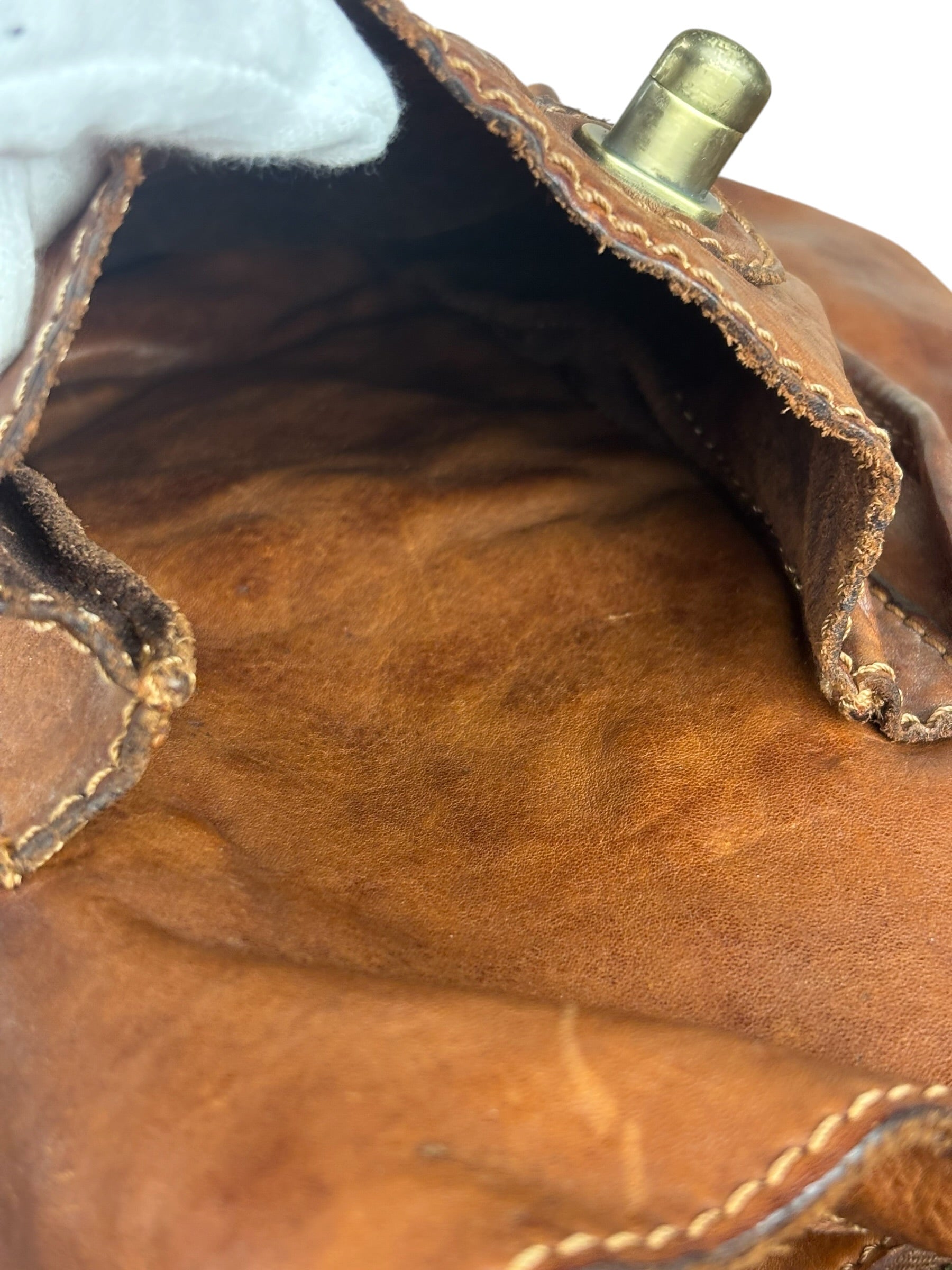 Campomaggi Brown Leather Messenger Bag