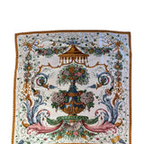 Gucci Vintage Silk Floral Vase Scarf