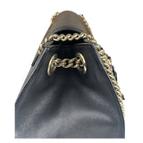 Gucci Black Leather Large Emily Shoulder Bag