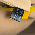 Gucci Bright Yellow GG Marmont Matelasse Shoulder Camera Bag