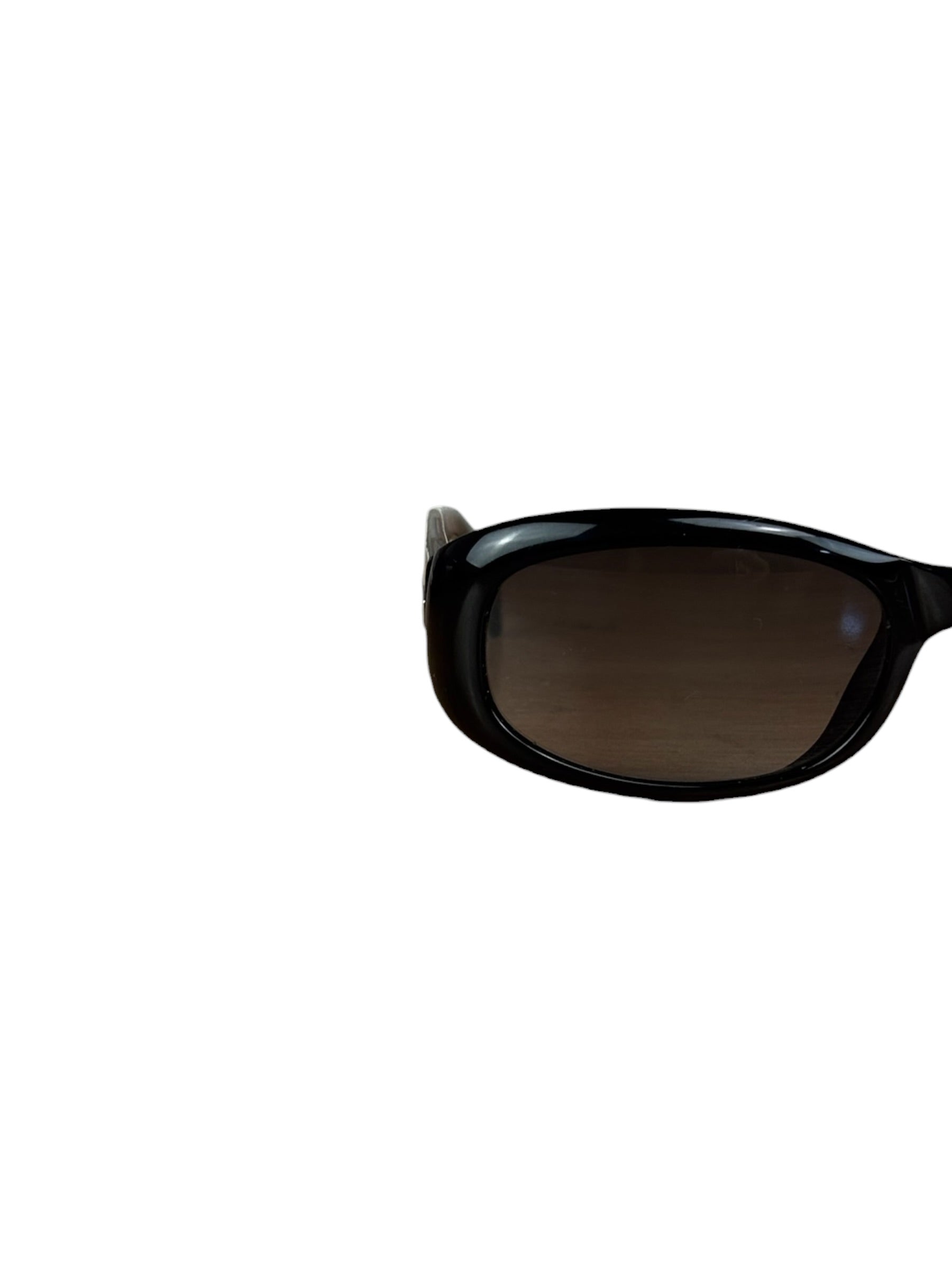 Christian Dior Vintage Black Oval Frame Sunglasses
