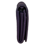 Christian Dior Purple Leather Diorama Wallet on Chain Bag