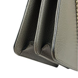 Gucci Grey Calfskin Interlocking Small G Shoulder Bag
