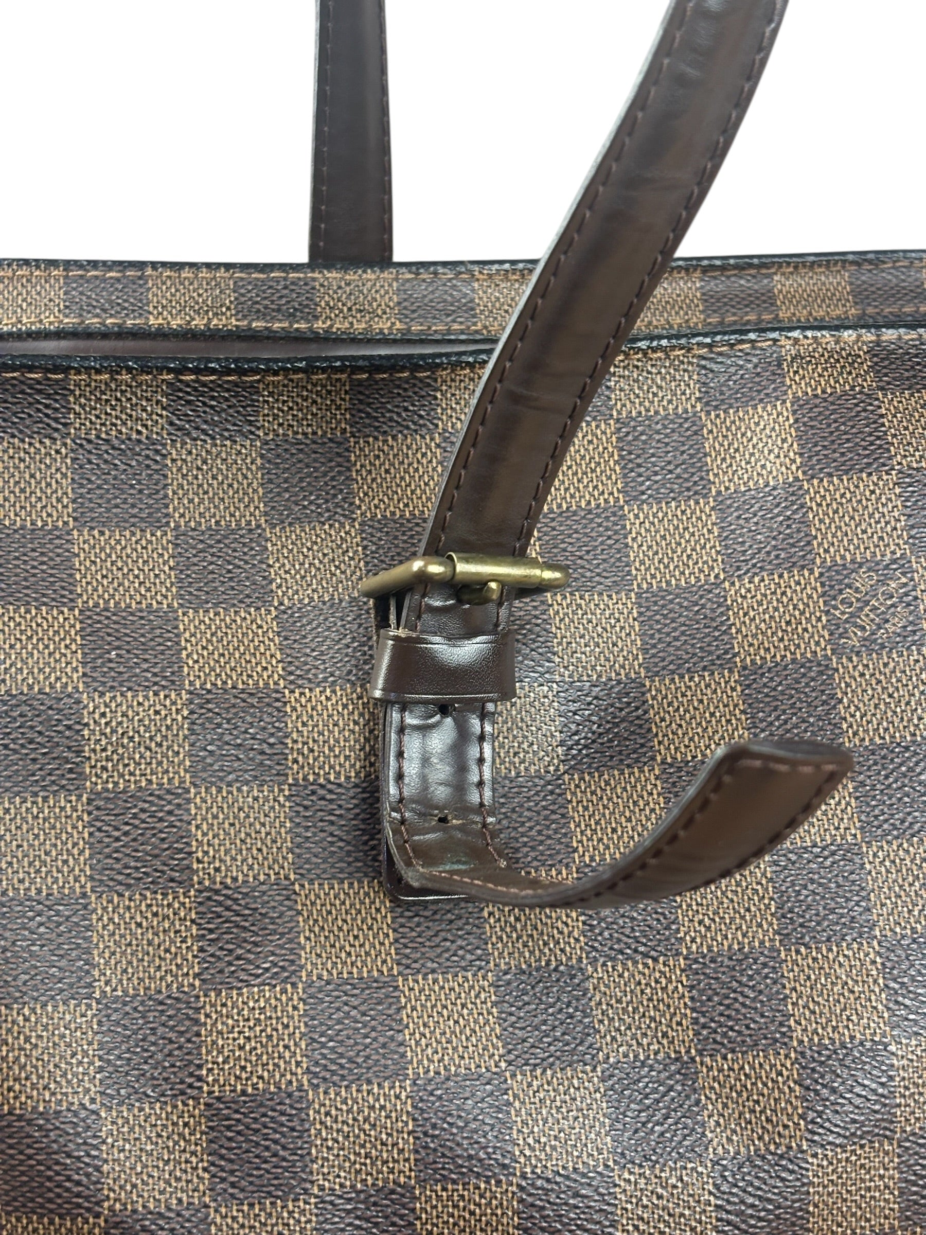 Louis Vuitton Damier Ebene Columbine Shoulder/Tote Bag