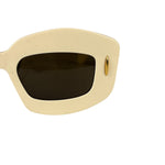 Loewe Ivory Rectangle Frame Sunglasses