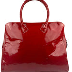 Miu Miu Glossy Candy Red Patent Leather Tote Bag