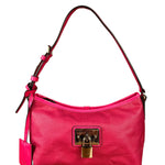 Loewe Fucshia Padlock Shoulder Pochette
