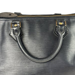 Louis Vuitton Black Epi Speedy 30