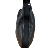 Gucci Black Leather Silhouette Hobo Bag