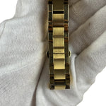 Gucci Vintage White Dial Rectangular Link Bracelet Watch
