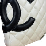 Chanel Vintage Leather Cambon Ligne Crossbody/Shoulder Bag-2008