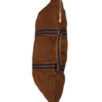 Hermes Vintage Brown Canvas Fourre Tote
