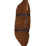 Hermes Vintage Brown Canvas Fourre Tote