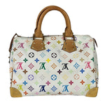 Louis Vuitton x Takashi Murakami White Monogram Speedy 30