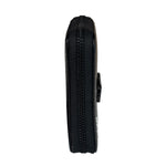Off-White Black Leather Jitney Cash Inside Zip Wallet