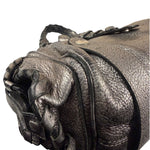 Chloe Metallic Silver Silverado Handbag