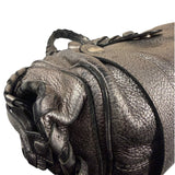 Chloe Metallic Silver Silverado Handbag