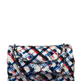 Chanel White-Multi Canvas Airline Printed XXL Travel Flap Bag 2016