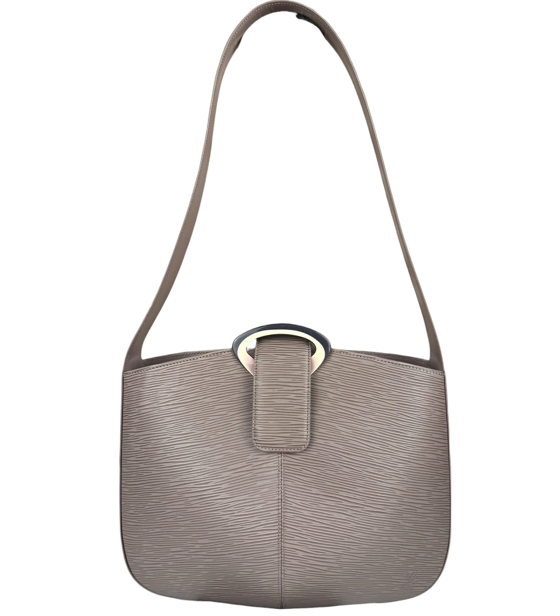 Louis Vuitton Lilac Epi Leather Reverie Hobo Bag