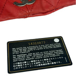 Chanel Red Quilted Leather Natural Beauty Chain Tote 2010