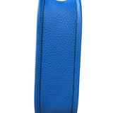 Hermes Bleu Hydra Leather Clemence Cordage Mini Evelyne TMP16